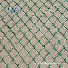 Green PVC Coated Garden Chain Link Fence